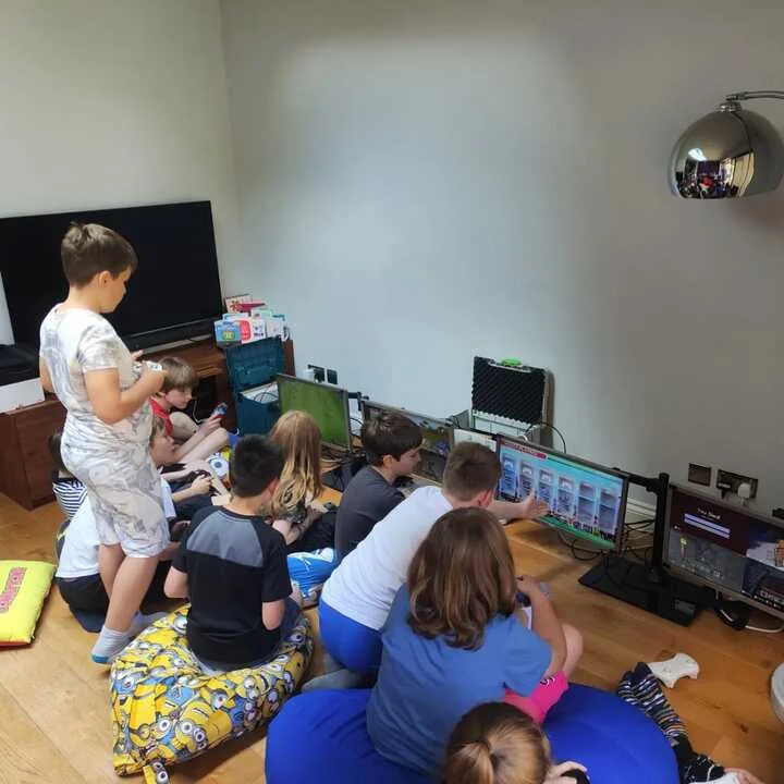 Gaming party in East London
