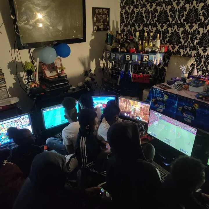Birthday gaming party in Kennington